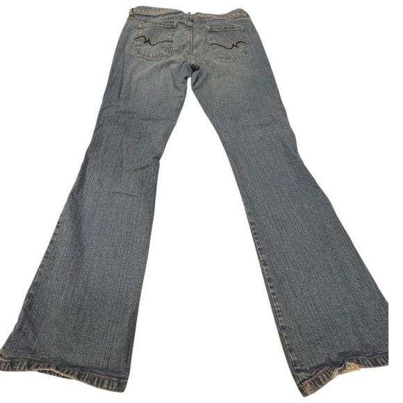SO vintage Womens Size 13 Average Flare Jeans Blue Denim Wash Venice Style K208A - Picture 5 of 9